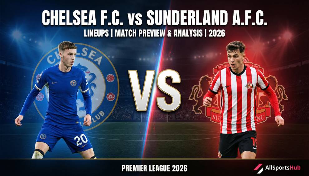Chelsea F.C. vs Sunderland A.F.C. Lineups (Updated 2026 Match Preview & Analysis)