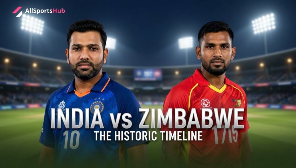 India National Cricket Team vs Zimbabwe National Cricket Team Timeline: Complete History & Key Moments