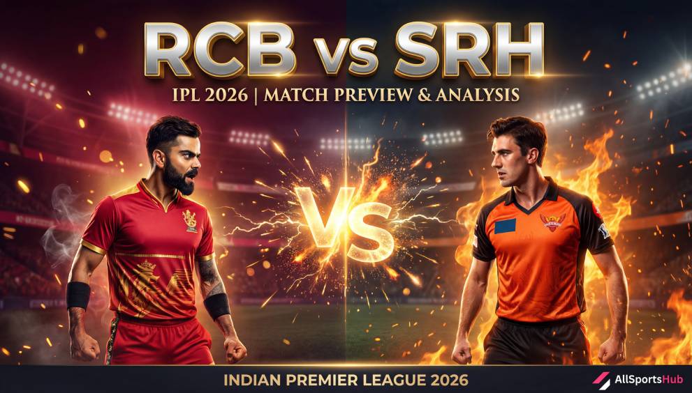 RCB vs SRH – IPL 2026 Latest Match Update, Highlights & Full Analysis